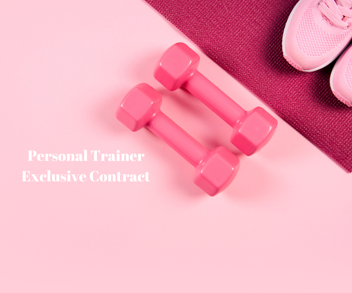 Personal Trainer Exclusive Contract