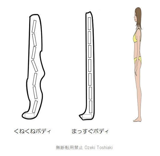 モデル体型