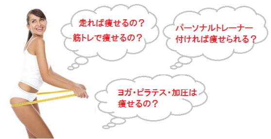 ダイエット方法は？痩せる方法は？痩せた方法は？筋トレボディメイク・基礎代謝・女性の筋トレのダイエット