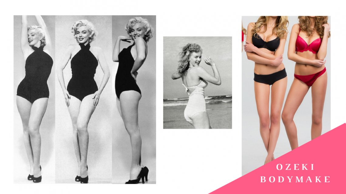 ボディメイクされた女性たち