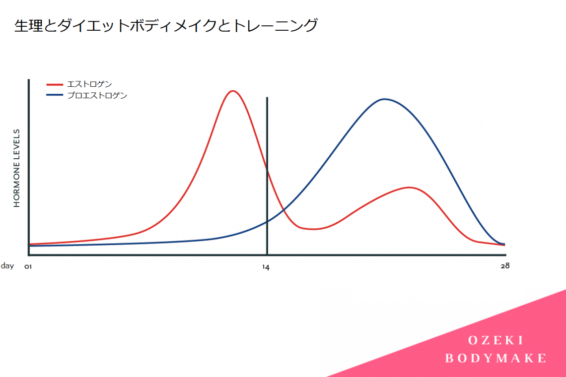 ダイエットボディメイクと女性の生理の関係
